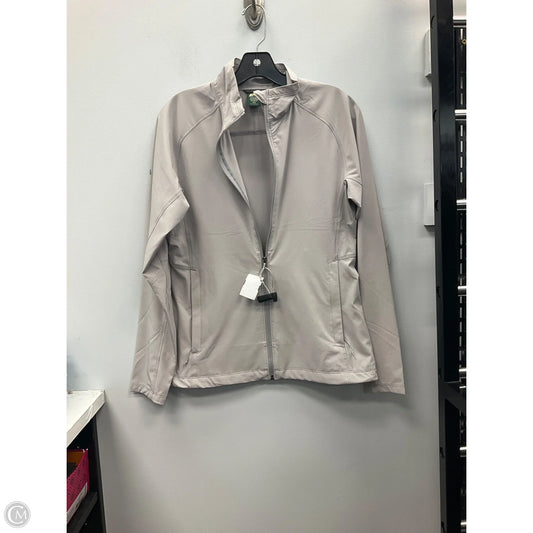 Athletic Jacket By Cme In Tan, Size: Xs