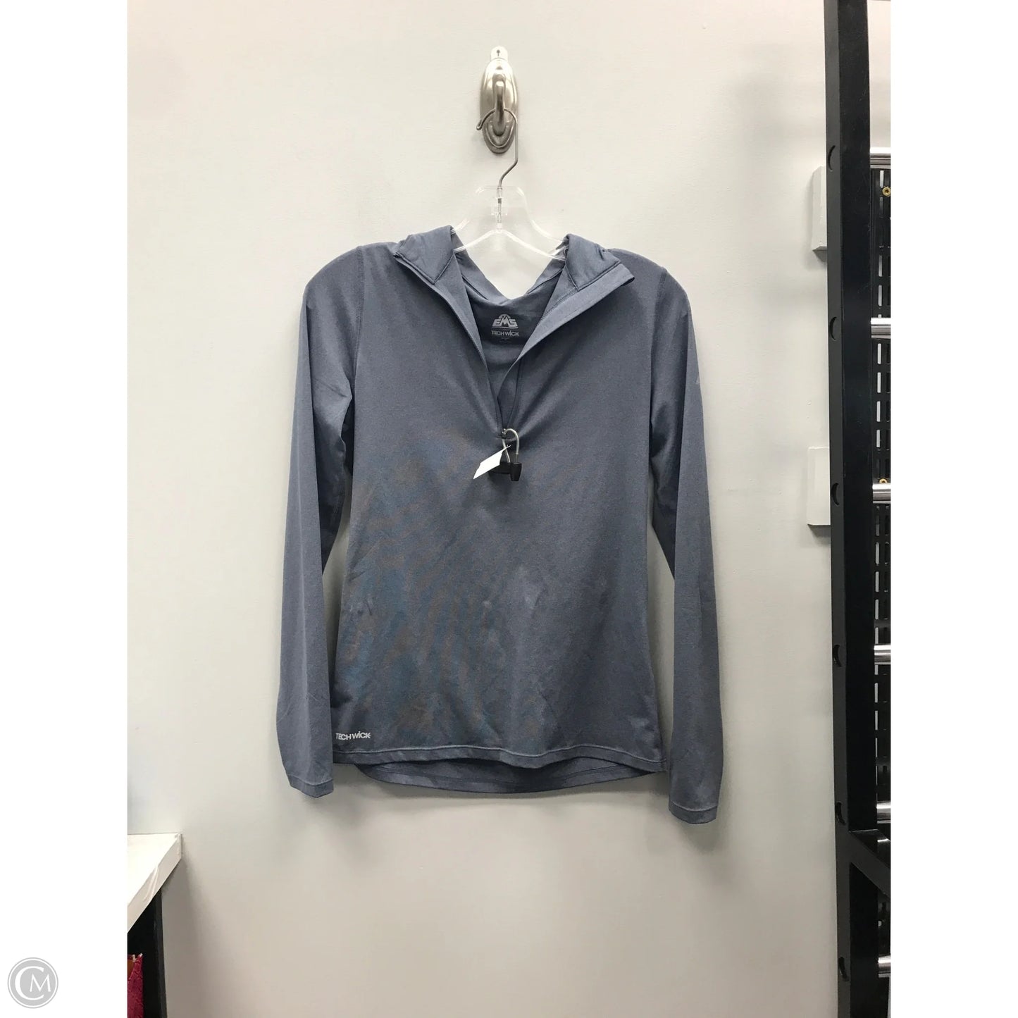 Athletic Top Long Sleeve Crewneck By Cme In Blue, Size: Xs