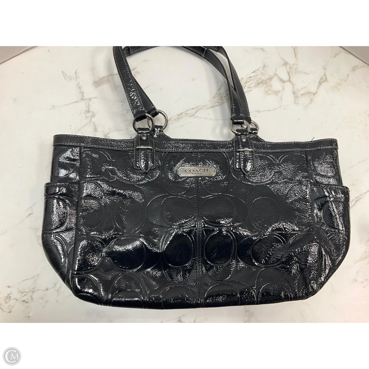 Handbag Designer By Coach, Size: Medium