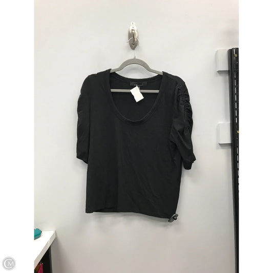 Top 3/4 Sleeve Basic By White House Black Market In Black, Size: L