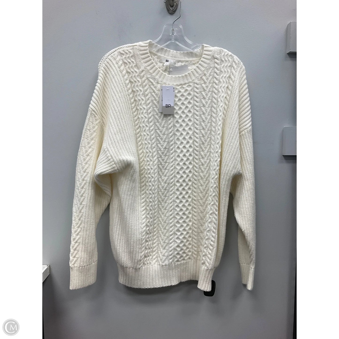 Sweater By Bp In Cream, Size: S
