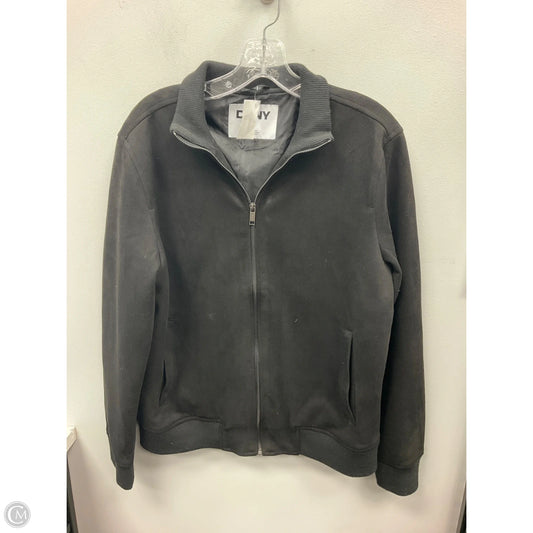 Jacket Moto By Dkny In Black, Size: S