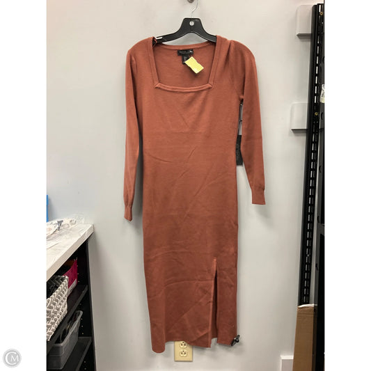 Dress Casual Midi By Rachel Zoe In Brown, Size: S