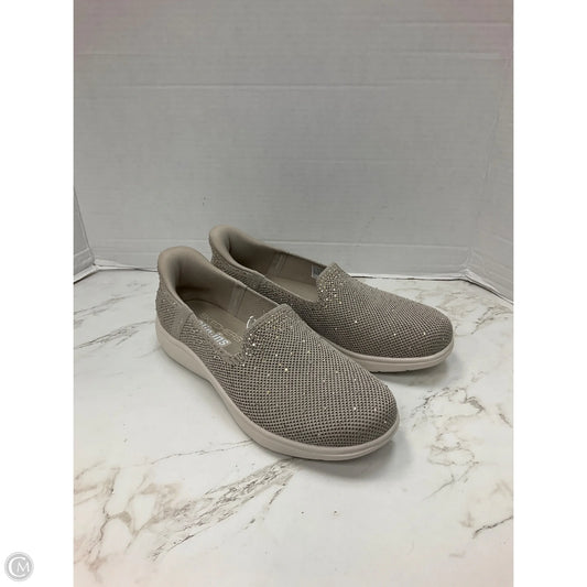 Shoes Athletic By Skechers In Tan, Size: 9
