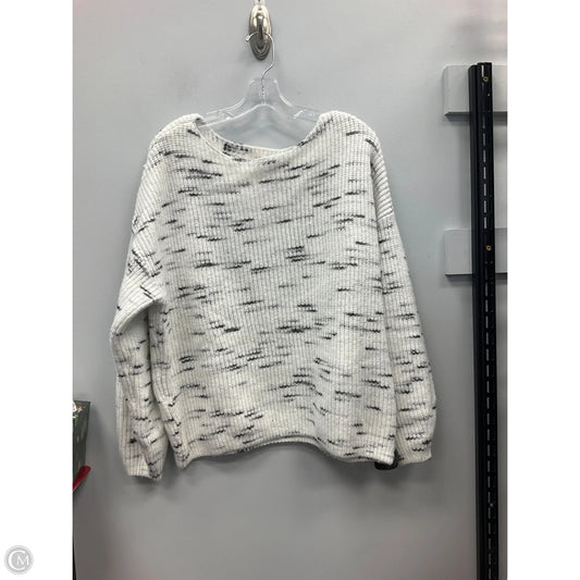 Sweater By Loft In White, Size: Xlp
