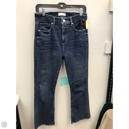 Jeans Wide Leg By Loft In Blue Denim, Size: 4
