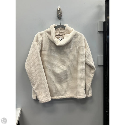 Top Long Sleeve By Loft In Cream, Size: Xs