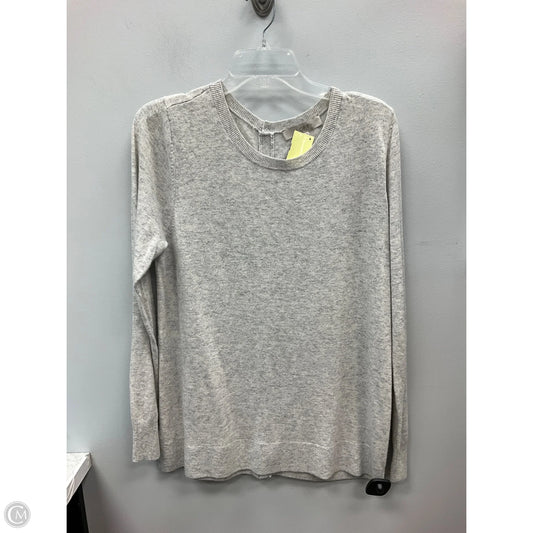 Top Long Sleeve By Loft In Grey, Size: L
