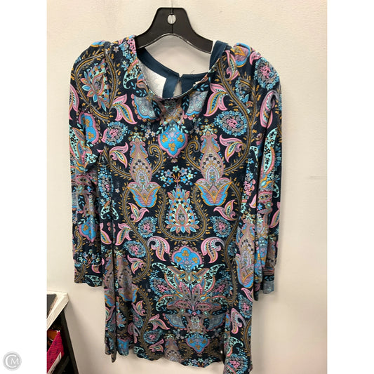Dress Casual Short By Loft In Paisley Print, Size: Xs