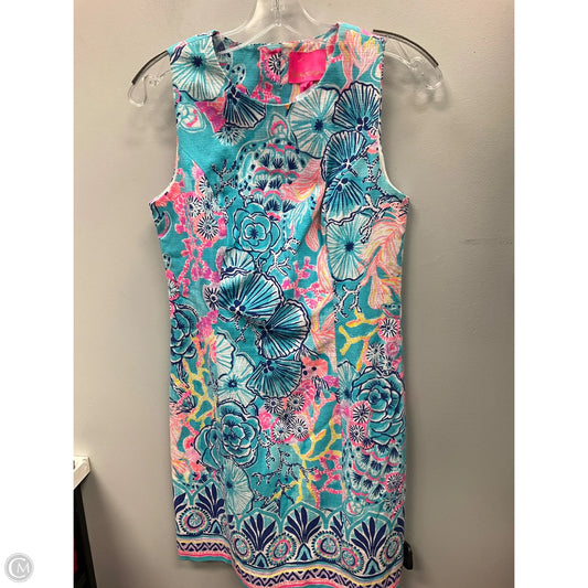 Dress Designer By Lilly Pulitzer In Blue & Pink, Size: 2