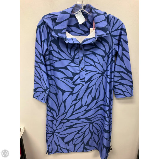 Dress Casual Short By Vineyard Vines In Blue & Purple, Size: Xs