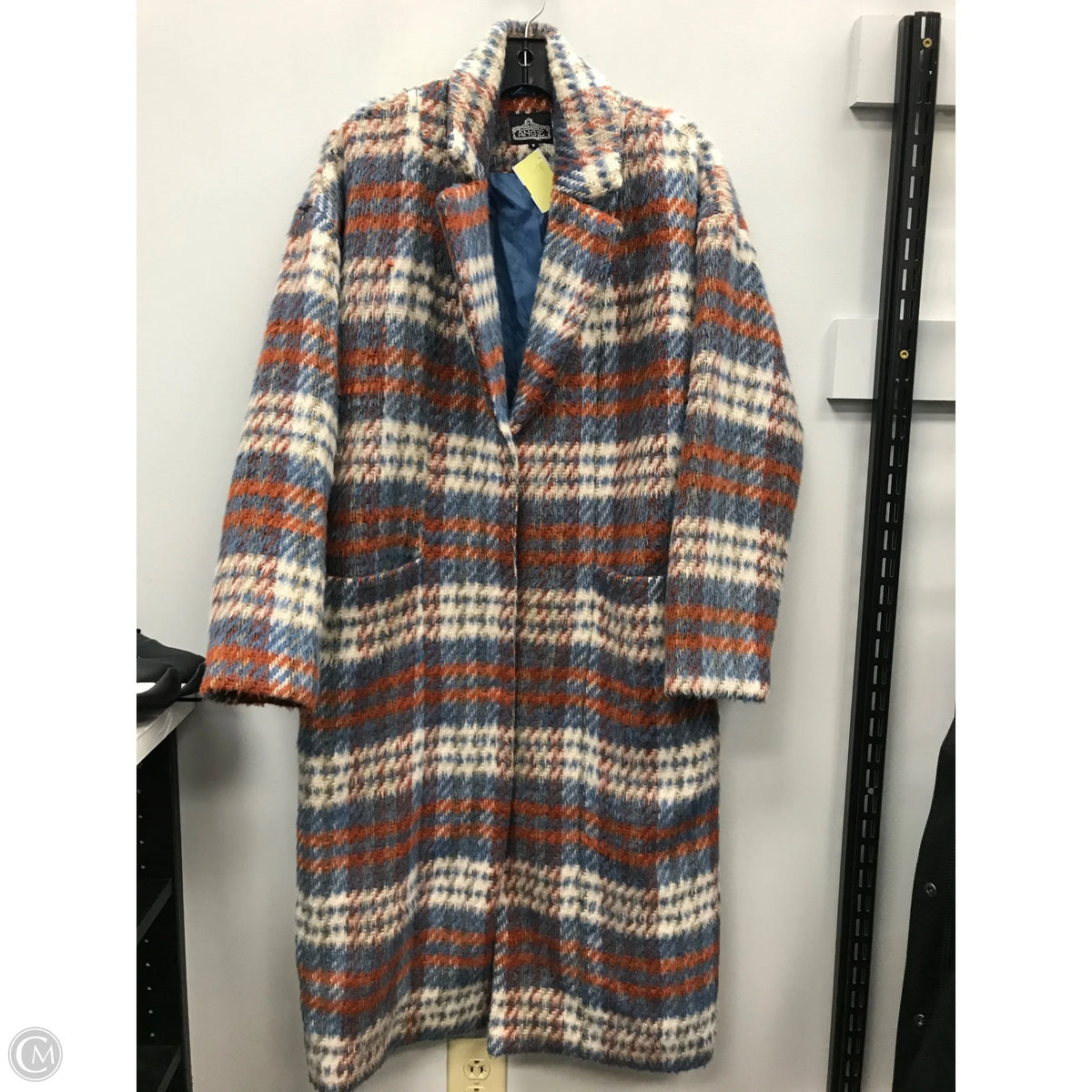 Coat Other By Angie In Plaid Pattern, Size: S
