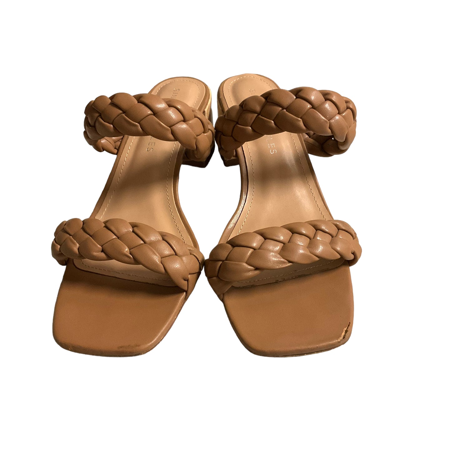 Sandals Heels Block By Sincerely Jules  Size: 9