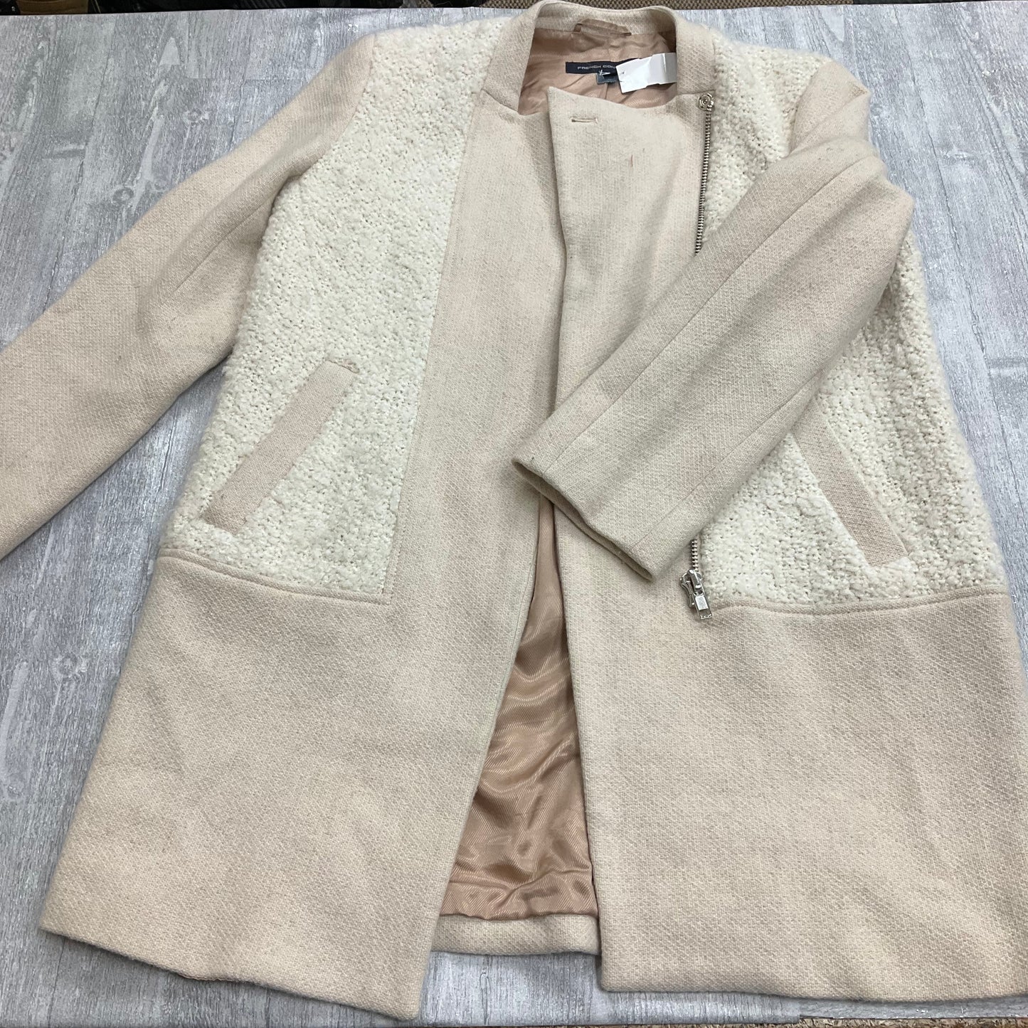 Coat Other By French Connection In Cream, Size: 8