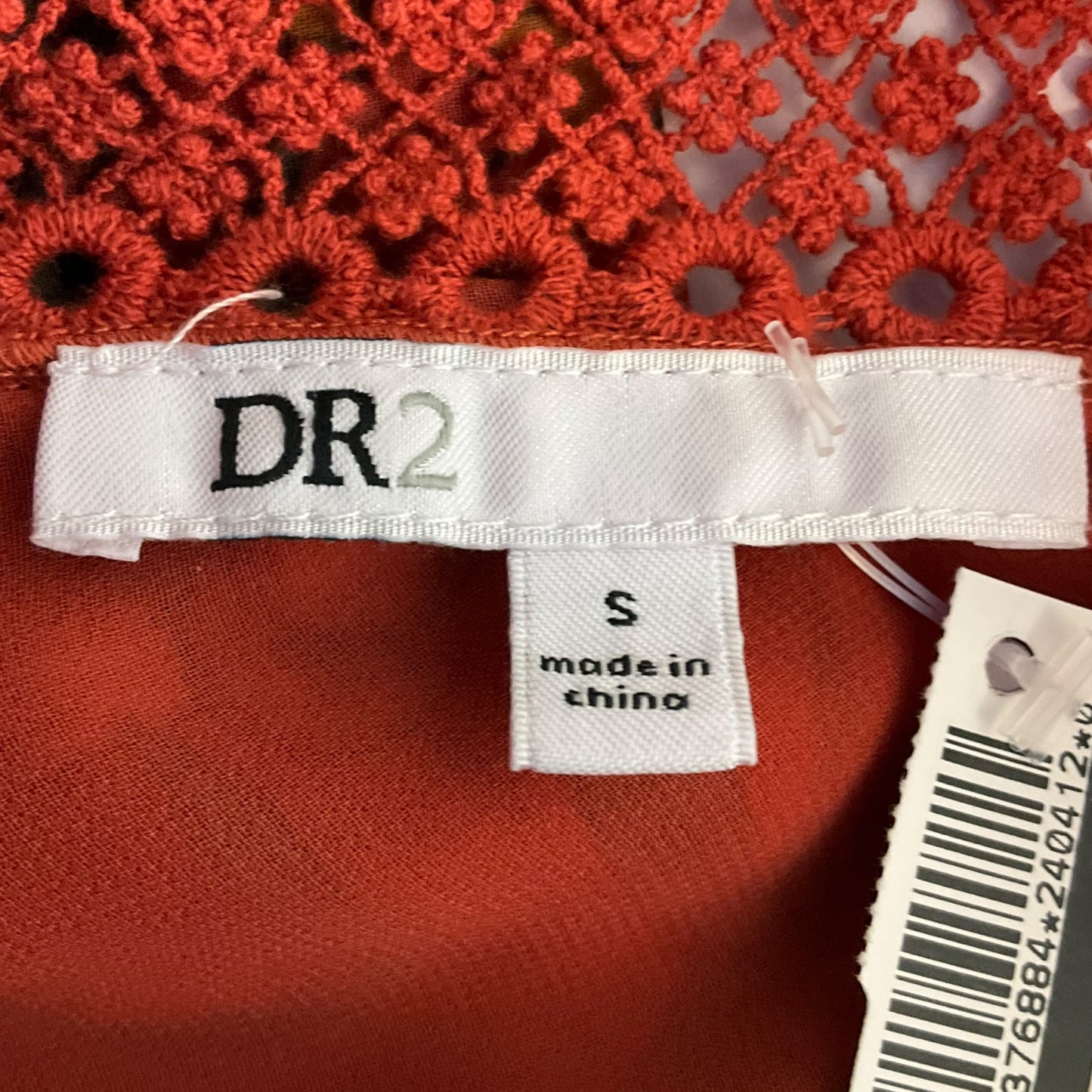 Top 3/4 Sleeve By Dr2 In Orange, Size: S