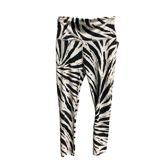 Athletic Leggings By Fabletics In Animal Print, Size: M