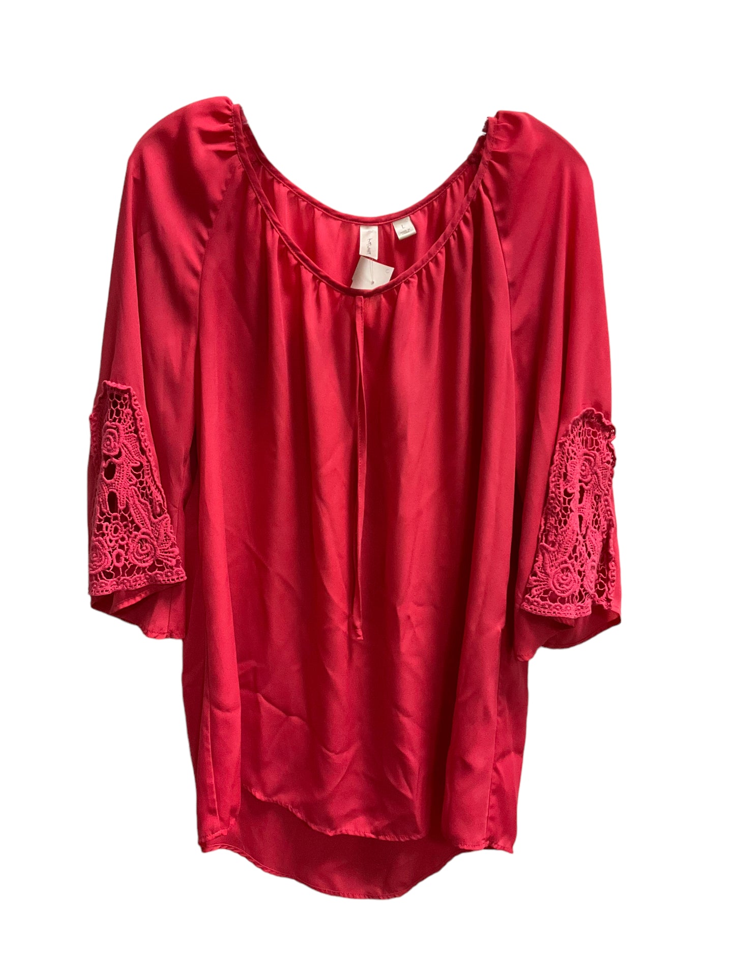 Top 3/4 Sleeve By Tacera  Size: L