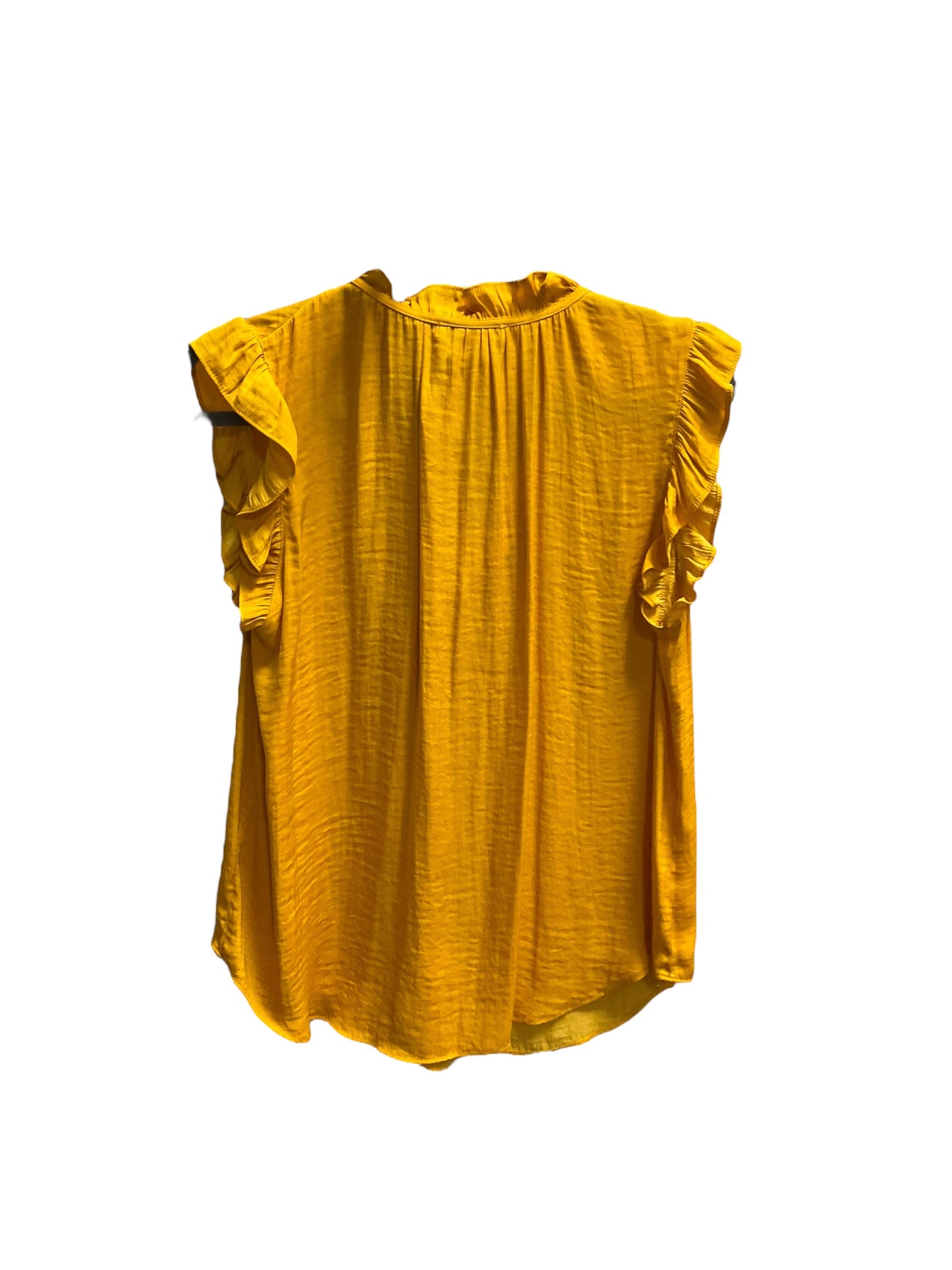 Top Sleeveless By Cupcakes And Cashmere In Yellow, Size: M