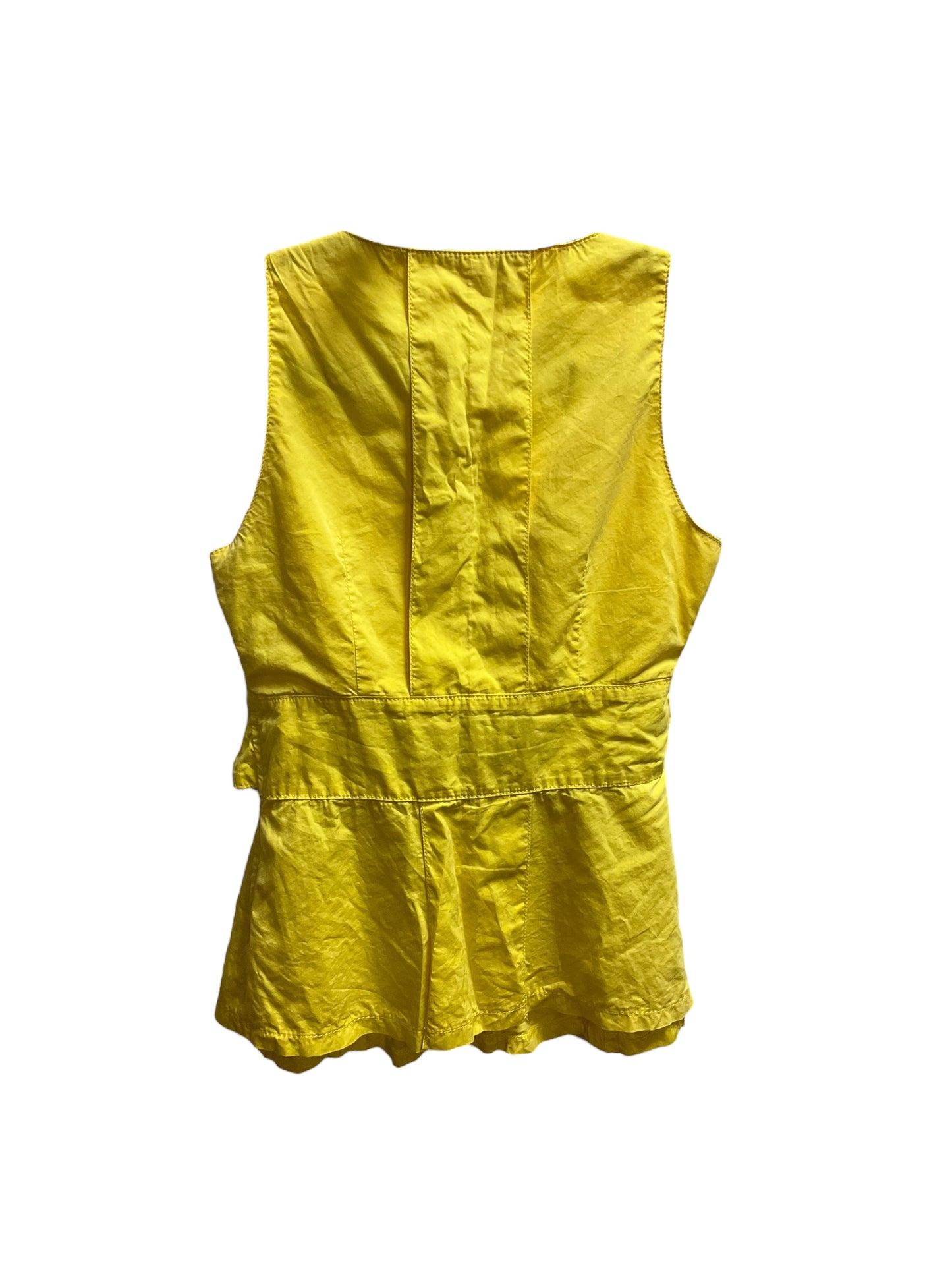 Yellow Top Sleeveless Valentino-mario, Size M