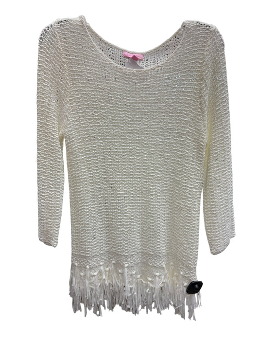 Sweater By Lilly Pulitzer In Cream, Size: M