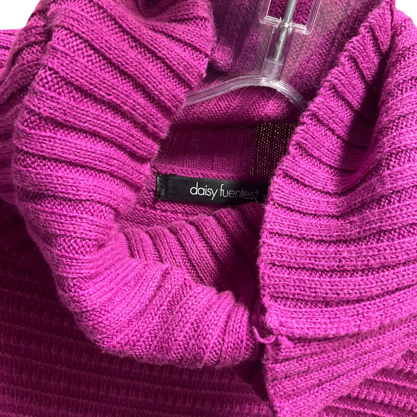 Sweater By Daisy Fuentes In Pink, Size: L