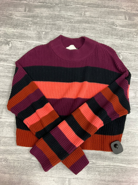 Sweater By Express In Striped Pattern, Size: Xs