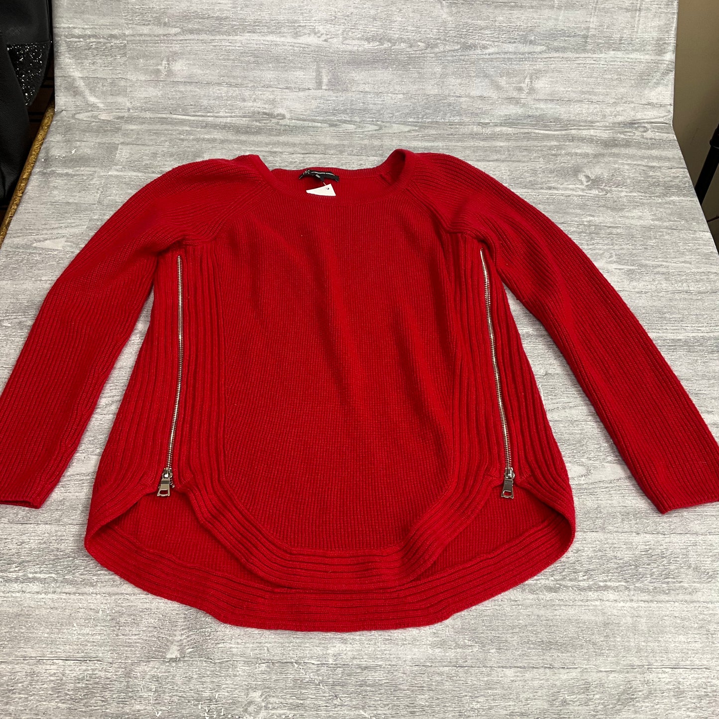 Sweater By Inc In Red, Size: M