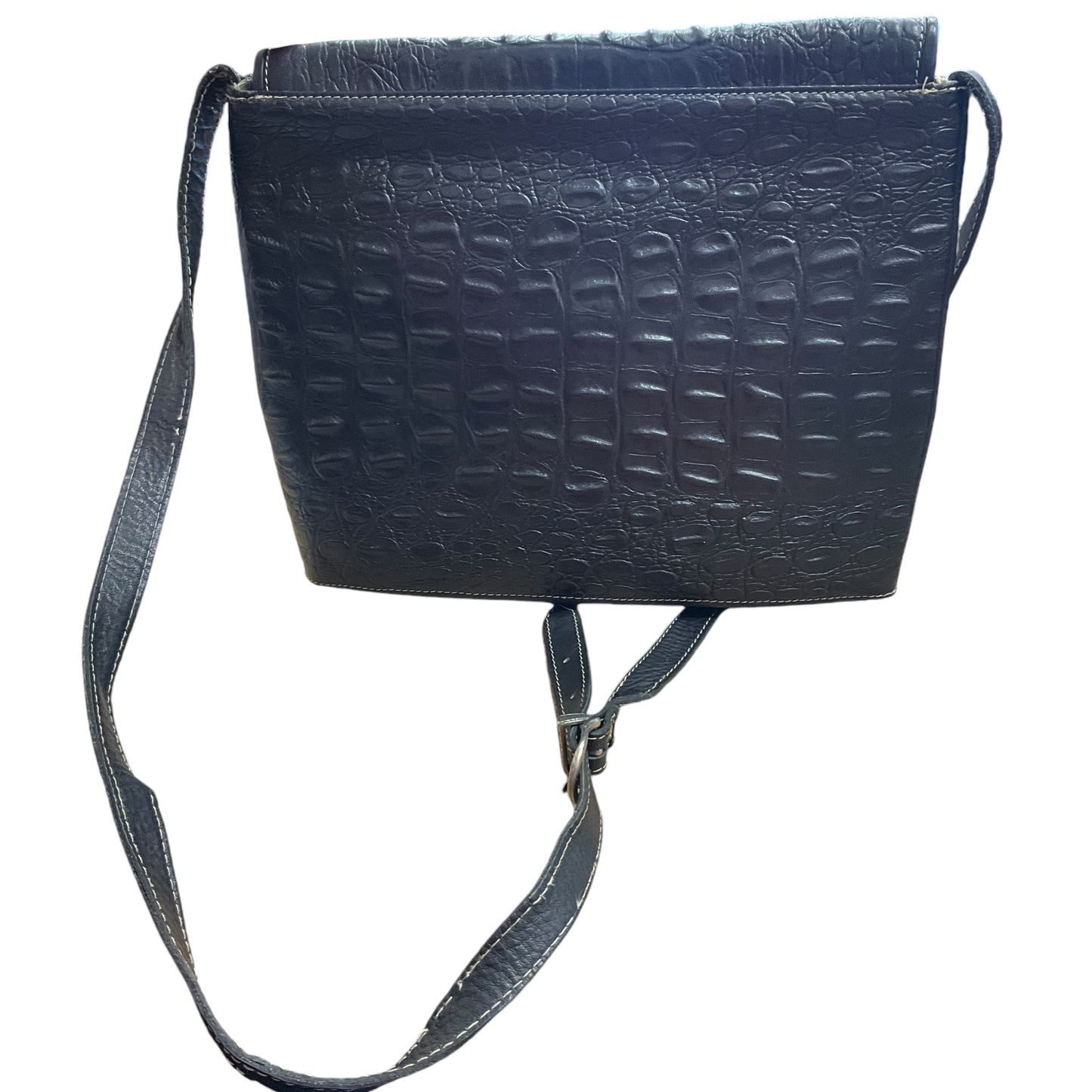 Crossbody Leather By Unisa, Size: Large