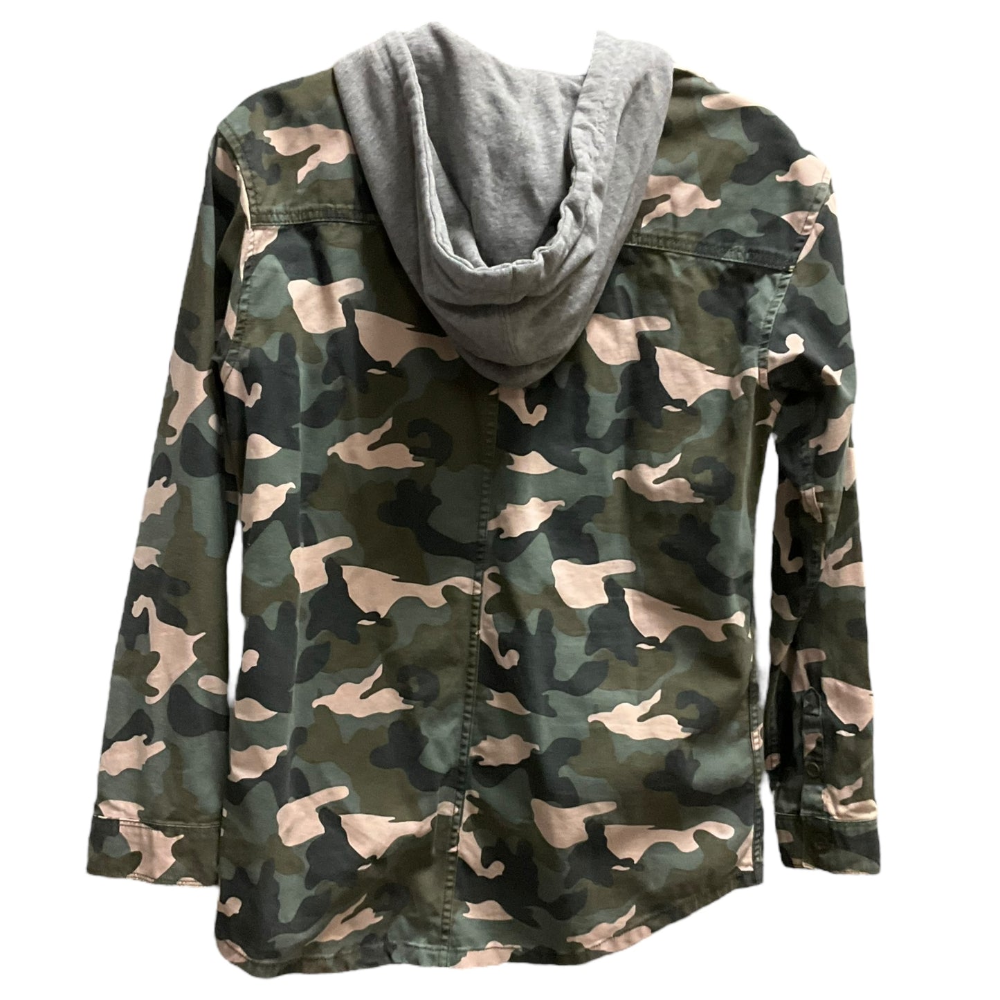 Jacket Utility By Divided In Camouflage Print, Size: M