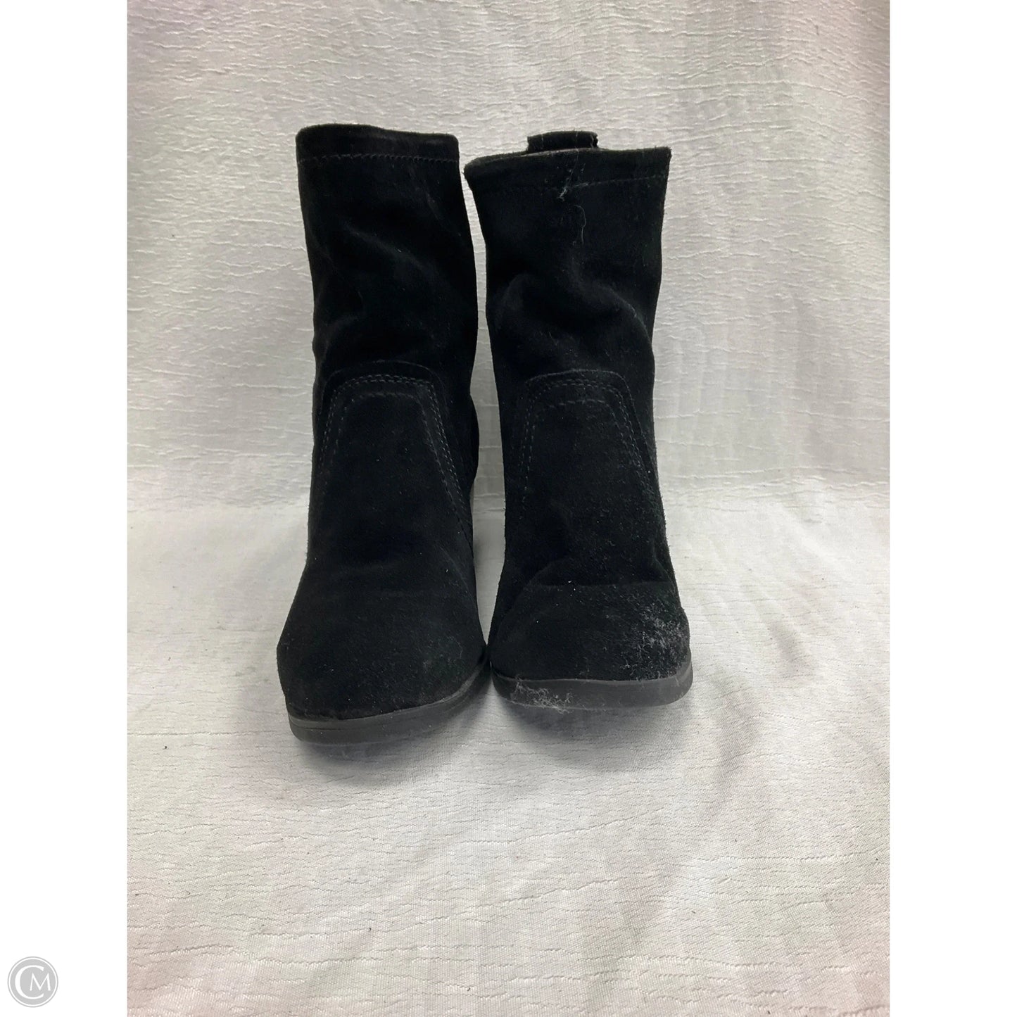 Boots Ankle Heels By White Mountain In Black, Size: 8