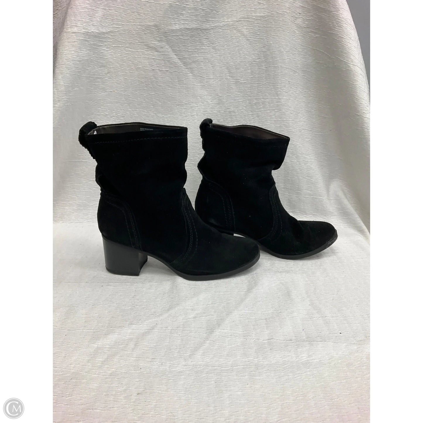 Boots Ankle Heels By White Mountain In Black, Size: 8