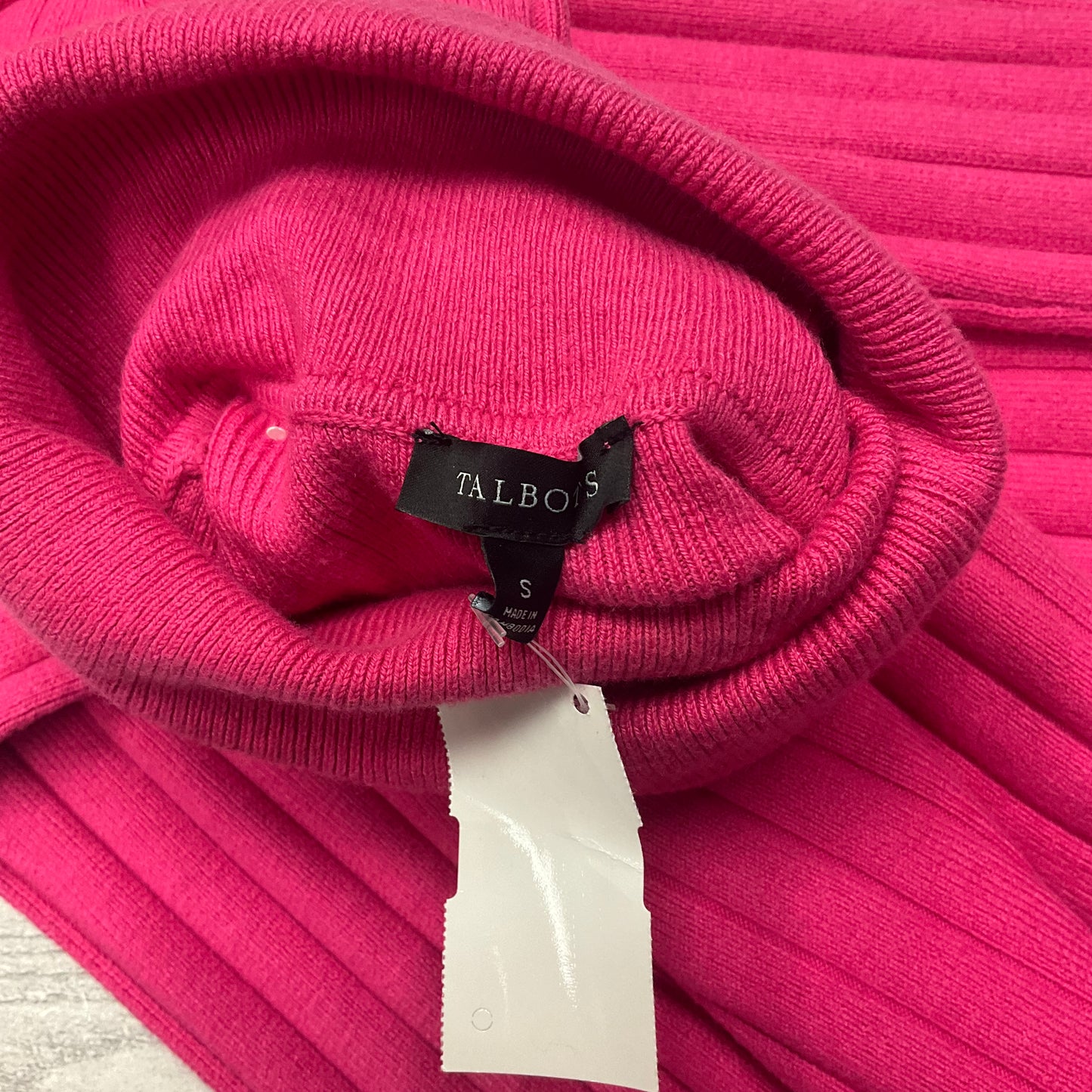 Sweater By Talbots In Pink, Size: S