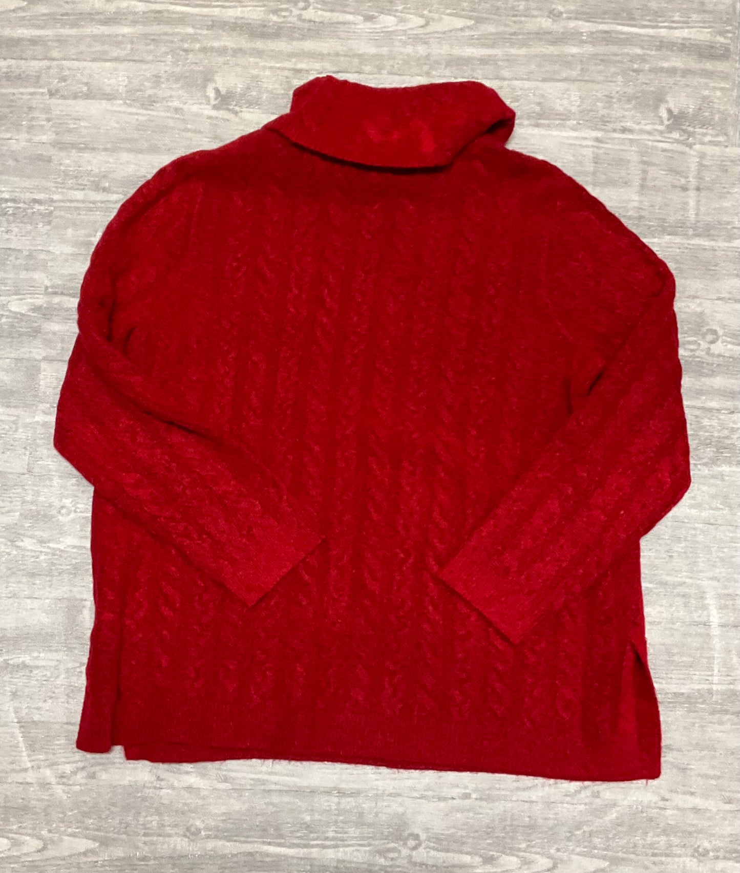 Sweater By Talbots In Red, Size: M