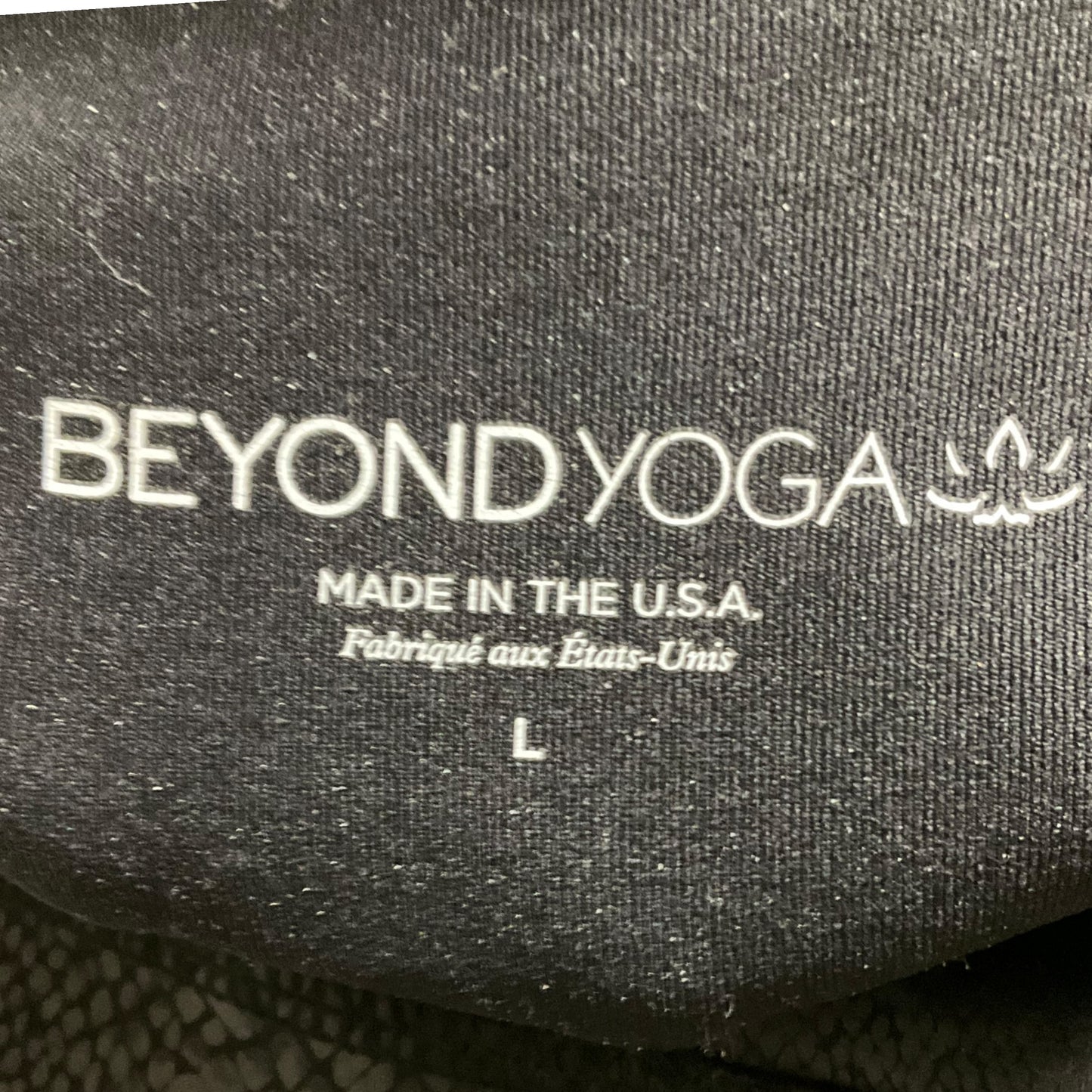 Athletic Leggings By Beyond Yoga In Black, Size: L