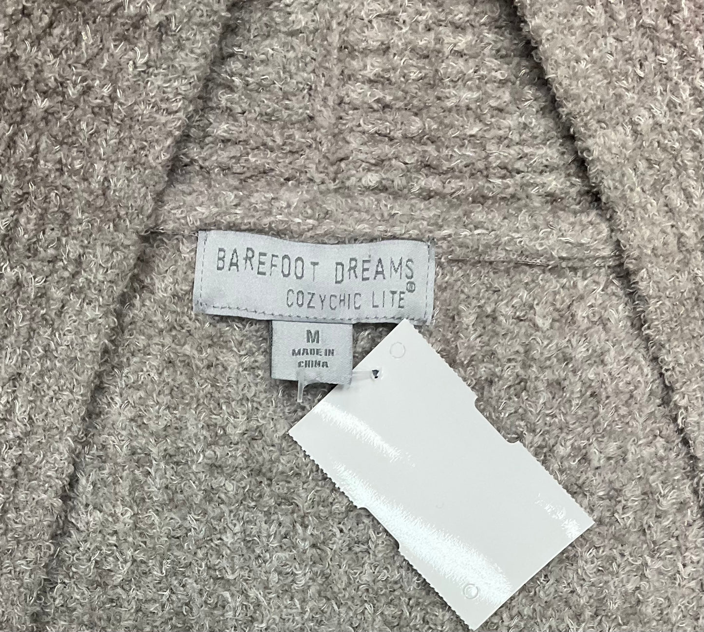 Sweater Cardigan By Barefoot Dreams In Grey, Size: M