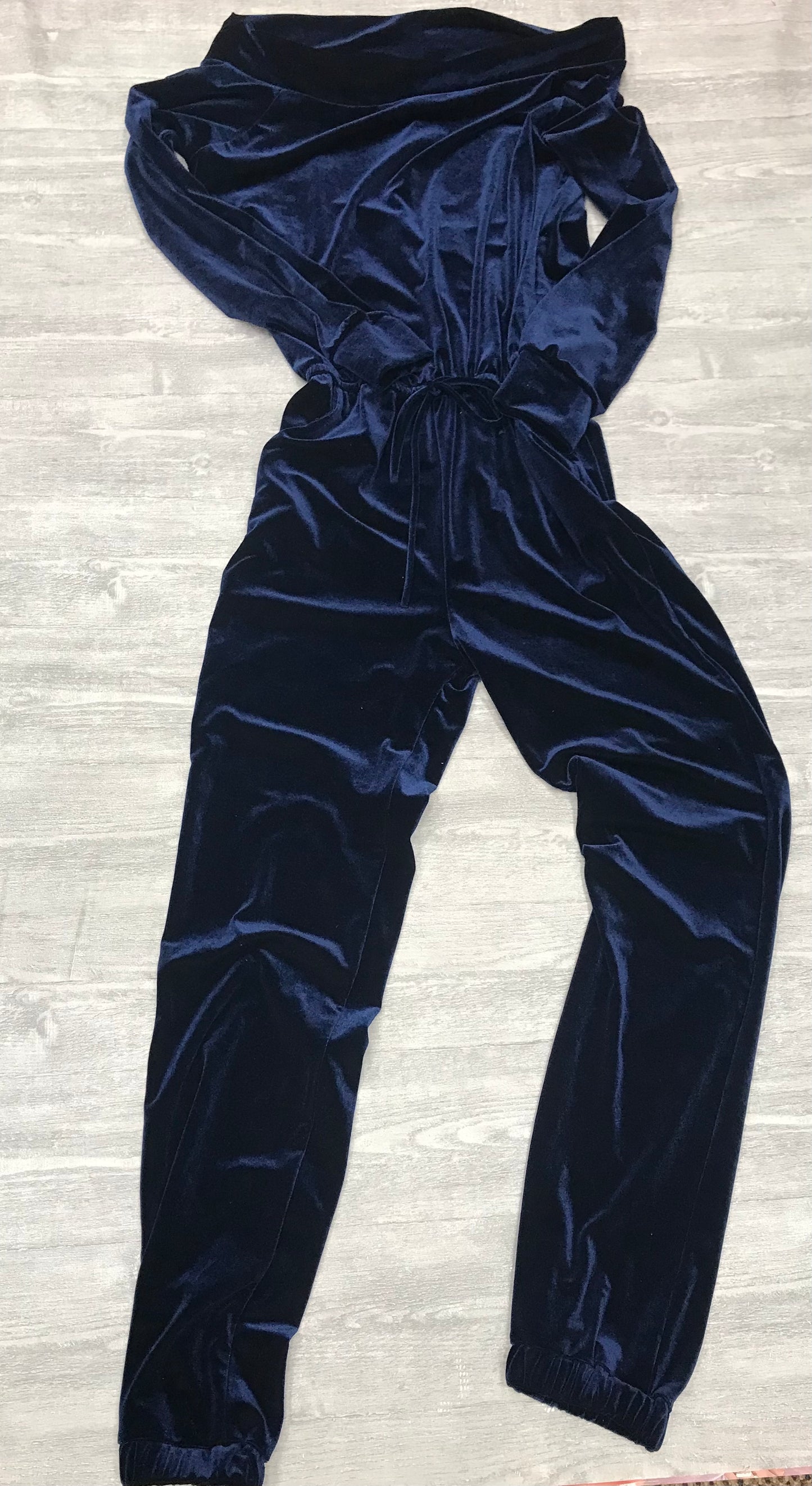 Jumpsuit By Clothes Mentor In Navy, Size: L