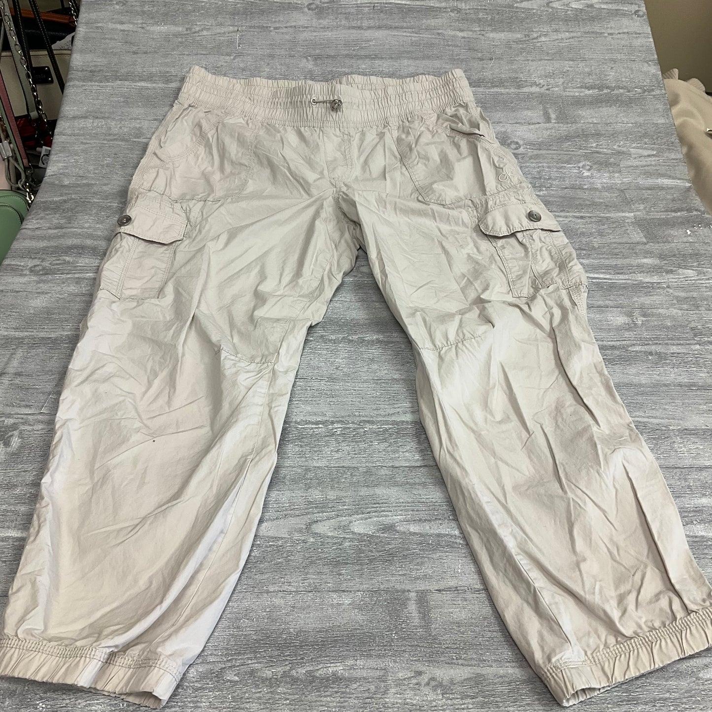 Pants Cargo & Utility By Calvin Klein In Tan, Size: L