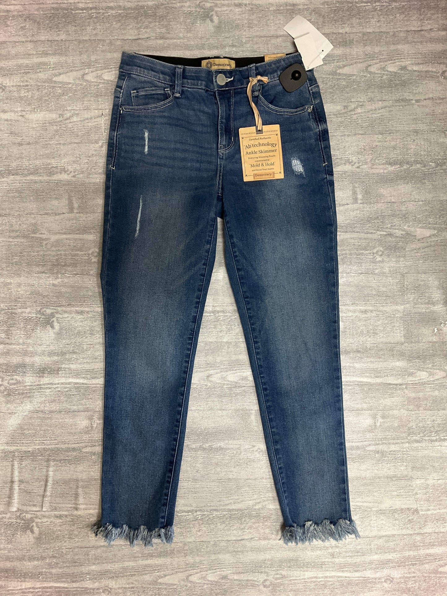 Jeans Skinny By Democracy In Blue Denim, Size: 4