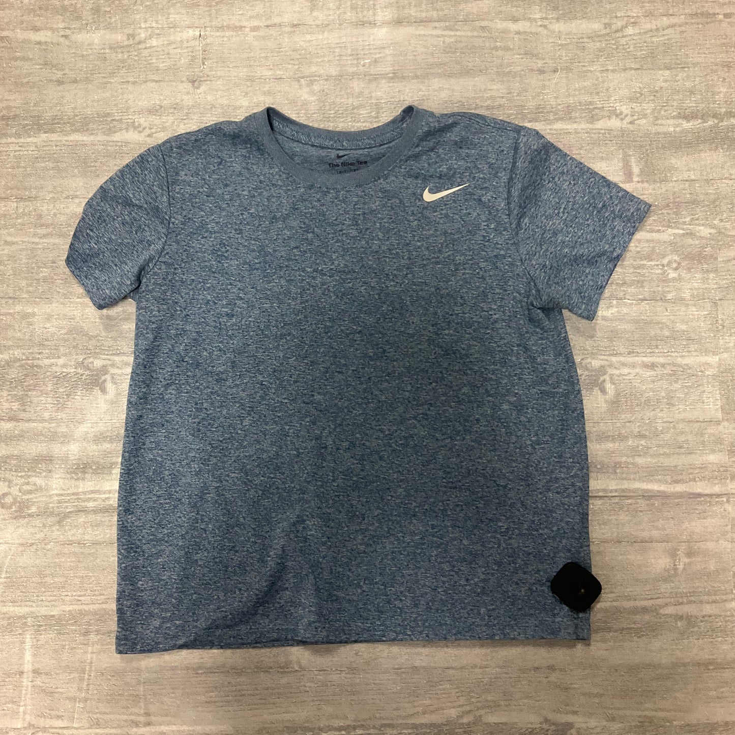 Athletic Top Short Sleeve By Nike Apparel In Blue, Size: M