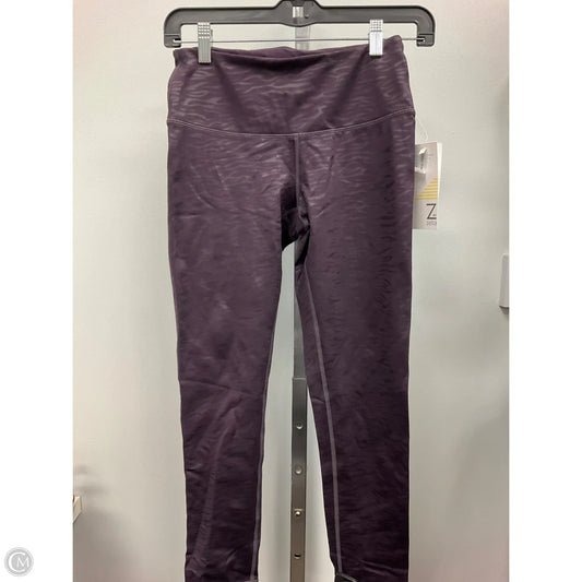 Athletic Leggings By Zella In Purple, Size: Xs