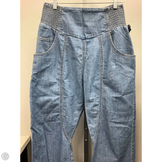 Pants Cropped By We The Free In Blue Denim, Size: Xs