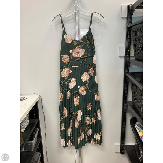Dress Casual Midi By A New Day In Green, Size: M