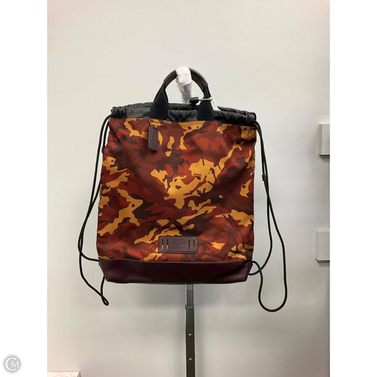Backpack Designer By Coach, Size: Large