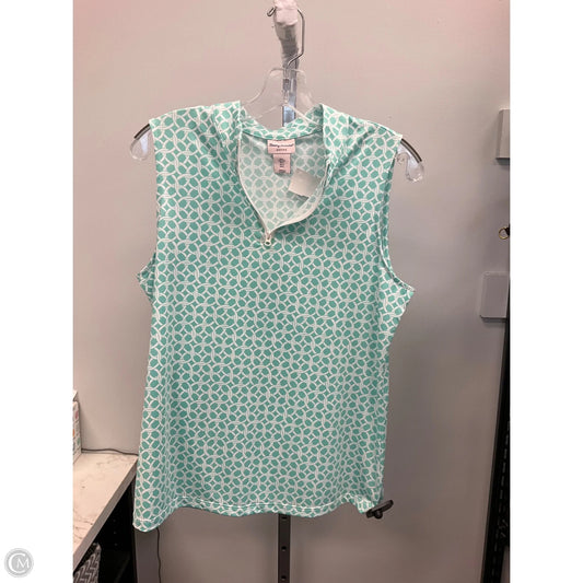 Top Sleeveless By Tommy Bahama In Green, Size: L