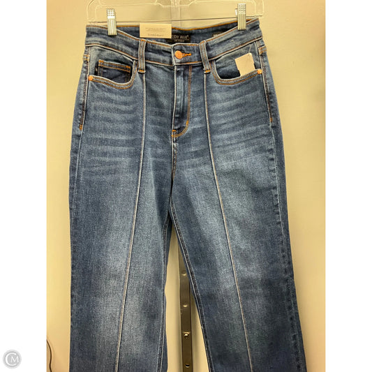 Jeans Straight By Judy Blue In Blue Denim, Size: 6
