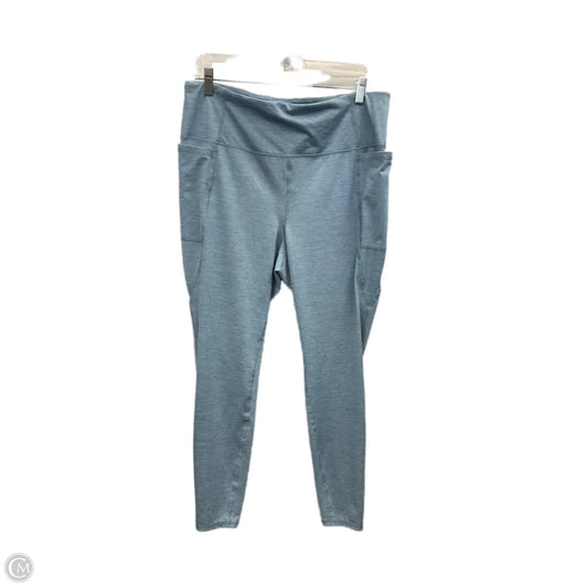 Athletic Leggings By Torrid In Blue, Size: 2x
