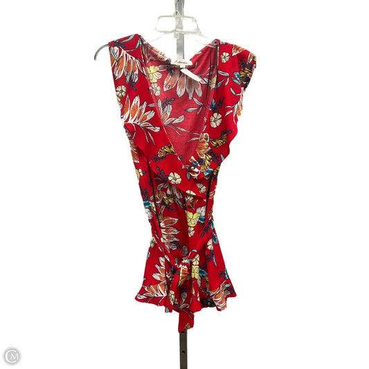 Romper By Cmc In Floral Print, Size: M