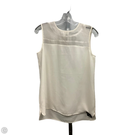 Top Sleeveless By Trend In Cream, Size: S