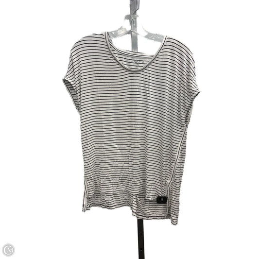Top Short Sleeve By Loft In Striped Pattern, Size: Xs