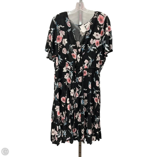 Dress Casual Short By Torrid In Floral Print, Size: 2x